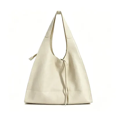 Produktbild von Shopper aus Kunstleder mit herausnehmbarer Innentasche – Beige