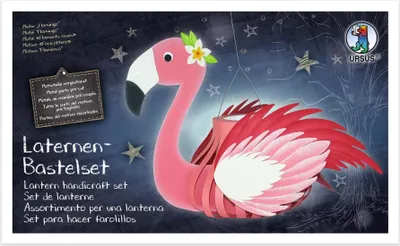 Produktbild von URSUS 18720008, Papierlaterne, Papier, Pink, Abbildung, Junge/Mädchen, 1 Stück(e)