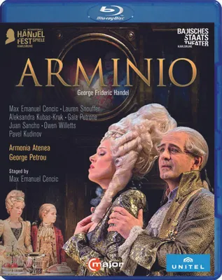Obrázok produktu pre George Frideric Händel (1685-1759): Arminio - CMajor - (Blu-ray Video / Classic)