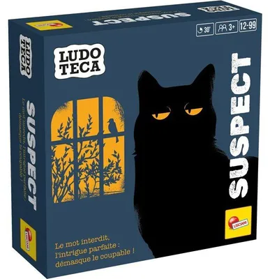 Obrázok produktu pre Suspect – Hra o blafovaní a stratégii – LUDOTECA – LISCIANIGIOCHI – Pre 3 a viac hráčov – Od 12 rokov