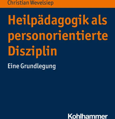 Produktbild von Heilpädagogik als personorientierte Disziplin