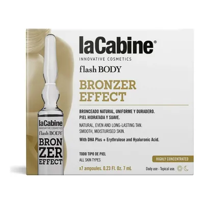 Obrázek produktu pro Ampulky Flash Body laCabine samoopalovací [krém/sprej/mléko] (7 x 7 ml)
