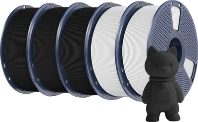 Obrázek produktu pro vlákno pro 3D tiskárny, materiál PLA, nízká smrštitelnost, 3BK 2WT