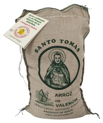 Produktbild von Santo Tomas Paella Reis 1000g – Hochwertiger Reis für authentische Paella
