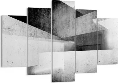 Produktbild von Bild auf Leinwand - Leinwandbild - 5 Teile - Dreidimensional Illusion optisch - 150x100cm - Wand Bild - Wanddeko - Wandbilder - Leinwanddruck - Bilder - Wanddekoration - Leinwand bilder EA150x100-4962