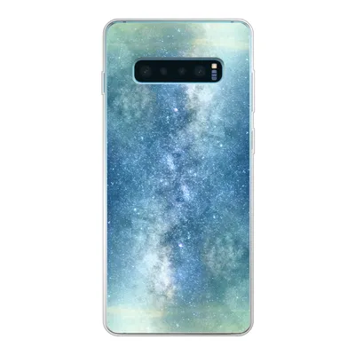 Produktbild von MuchoWow® Handyhülle Schutzhülle Hülle für Samsung Galaxy S10 Lite Sterne - Himmel - Blau - Jungen - Mädchen - Kinder Silikon Softcase Handy Hülle - Schutz