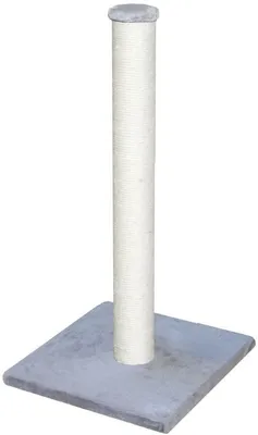 Obrázok produktu pre Nobby Bari, Škrabacia veža pre mačky, Voľne stojace, Šedá, Plyš, Sisal, 9 cm