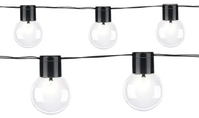 Obrázek produktu pro Grundig Solární pohádková světla 4,85 m LED venkovní zahradní osvětlení na solární pohon - Zahradní světla s automatickým denním/nočním senzorem - studená bílá