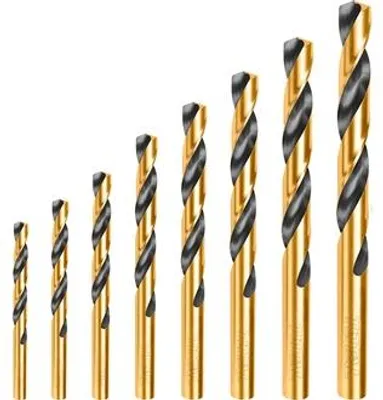 Imagen del producto de Juego de 8 brocas HSS, modelo TACSD0801