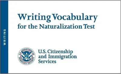 Produktbild von Writing Vocabulary for the Naturalization Test