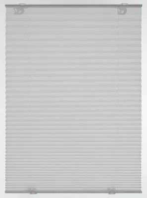 Produktbild von Famanu Faltstore für Dachfenster, ohne Bohren, mit Saugnäpfen, 59,3 x 100 cm, Grau