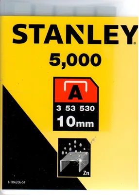 Produktbild von Stanley zszywka a 10mm/3/8" ld 5,000szt typ a 5/53/530