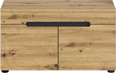 Image de Canu banc 2 portes chêneReproduction.