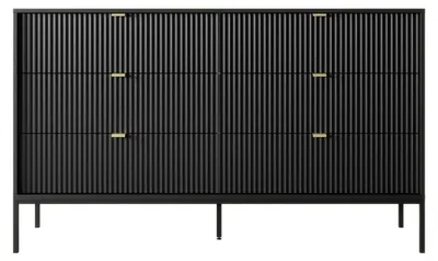 Zdjęcie produktu dla Komoda szafka z szufladami duża nowoczesna do salonu 154 cm