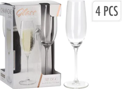 Produktbild von Sektglas Set 210ml 4 Stück CC7001520 | 4