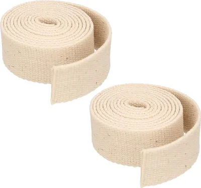 Produktbild von KOTARBAU® 2er Set Öllampendocht Flach 25mm 1m Baumwolle für Lampen Gartenfackeln Sturmlaternen