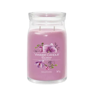 Produktbild von Yankee Candle Wild Orchid, Zylinder, Violett, Orchidee, 90 h, 1 Stück(e)