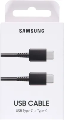 Image de Samsung EP-DA705 - Câble USB - USB-C (M) à USB-C (M) - USB 2.0 - 3 A - 1 m