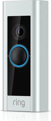 A studio shot of a Ring Video Doorbell Pro 2.