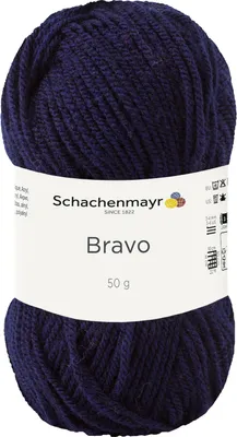 Produktbild von Schachenmayr Bravo, 50g Marine Handstrickgarne