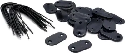 Image de NATURE Set de fixations, Anthracite