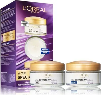 Obrázok produktu pre L'Oréal Paris Age Specialist 45 denný a nočný krém SPF20 50ml + 50ml