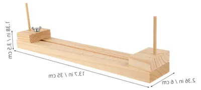 Produktbild von Holzarmband-Webrahmen für DIY-Armbänder
