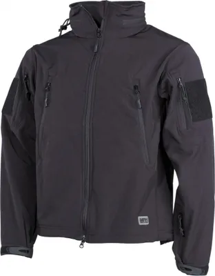 Produktbild von MFH Professional Soft Shell Jacke, "Scorpion", schwarz
