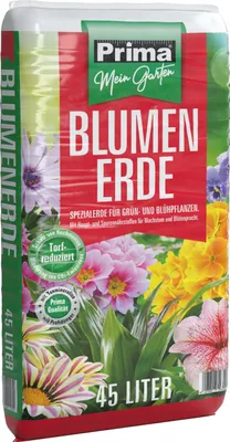 Produktbild von Prima Blumenerde Torfreduziert 45l