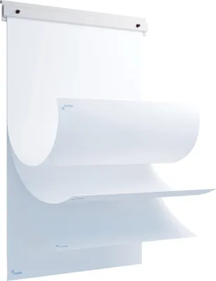 Zdjęcie produktu dla ROCADA Skinblock Flipchartpapierhalter Block 20 Blatt weiß