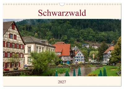 Produktbild von Schwarzwald (Wandkalender 2027 DIN A3 quer), CALVENDO Monatskalender