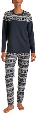 Produktbild von CALIDA Family & Friends Damen Pyjama, Dark Lapis Blue