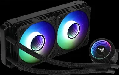 Zdjęcie produktu dla Aerocool Mirage L240, Chłodnica cieczy all-in-one, Czarny