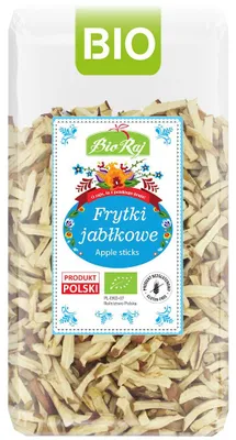 FRYTKI JABŁKOWE BEZGLUTENOWE BIO 60 g - BIO RAJ