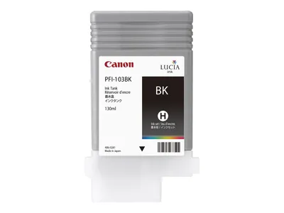 Produktbild von Canon PFI-103BK, Mattschwarz, Tinte auf Pigmentbasis, 1 Stück(e)