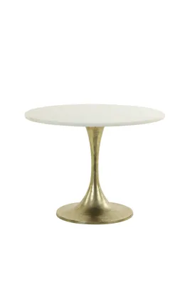 Produktbild von Light & Living - Beistelltisch RICKERD - Ø61x41cm - Weiß