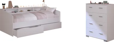 Produktbild von Parisot Sleep 45 Jugendbett-Set 90x200 – Weiß/Eiche