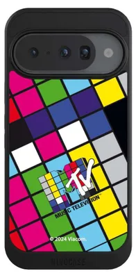 Produktbild von NIVOCASE Hülle für Google Pixel 10  Handyhülle NIVOcore Case Schwarz Fanartikel Offizielles Lizenzprodukt MTV Music Televison