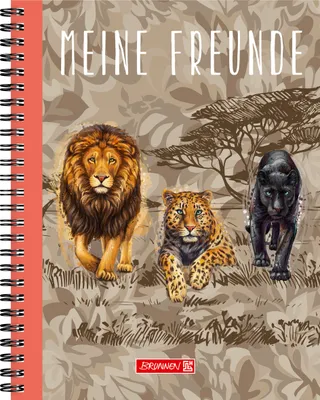 Produktbild von Freundebuch Safari World 4061947099850