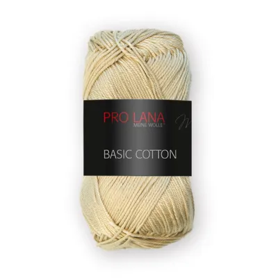 Produktbild von Pro Lana Basic Baumwolle 50g (106) beige
