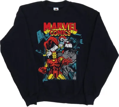 Produktbild von Marvel Comics - Sweatshirt für Herren BI35238 (S) (Marineblau)