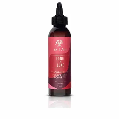 Produktbild von As I Am Long and Luxe Pomegranate y Passion Fruit Grohair Oil 120ml