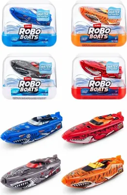 Produktbild von van der Meulen Robo Alive wasseraktivierte Spielzeugboote - interaktives Kinderspielzeug