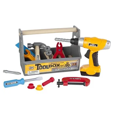 Produktbild von Werkzeugkoffer - 22-teilig - inkl. Akkuschrauber - Besttoy