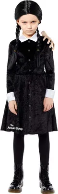 Produktbild von Wednesday Addams Kostüm für Mädchen
