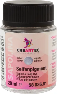 Produktbild von Seifenpigment Silber