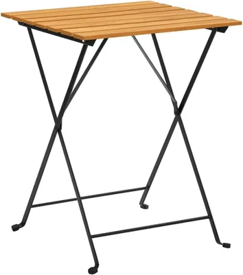 Produktbild von Bistrotisch 55 x 54 x 71 cm aus massivem Akazienholz, 7 kg
