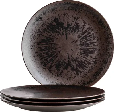 Produktbild von Platzteller-Set, Keramik Platzteller-Set, Keramik Metallic Bronze Mäser
