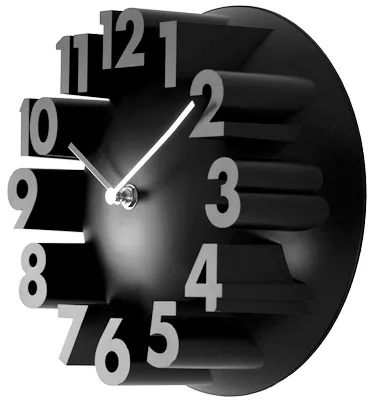 Obrázok produktu pre Hodiny na stenu 24288 Balvi black 22cm