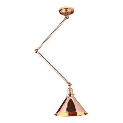 Immagine prodotto di Applique Provence in rame lucido 1xE27x60W metallo, dimensioni: 123x30x30 cm, IP20, Elstead